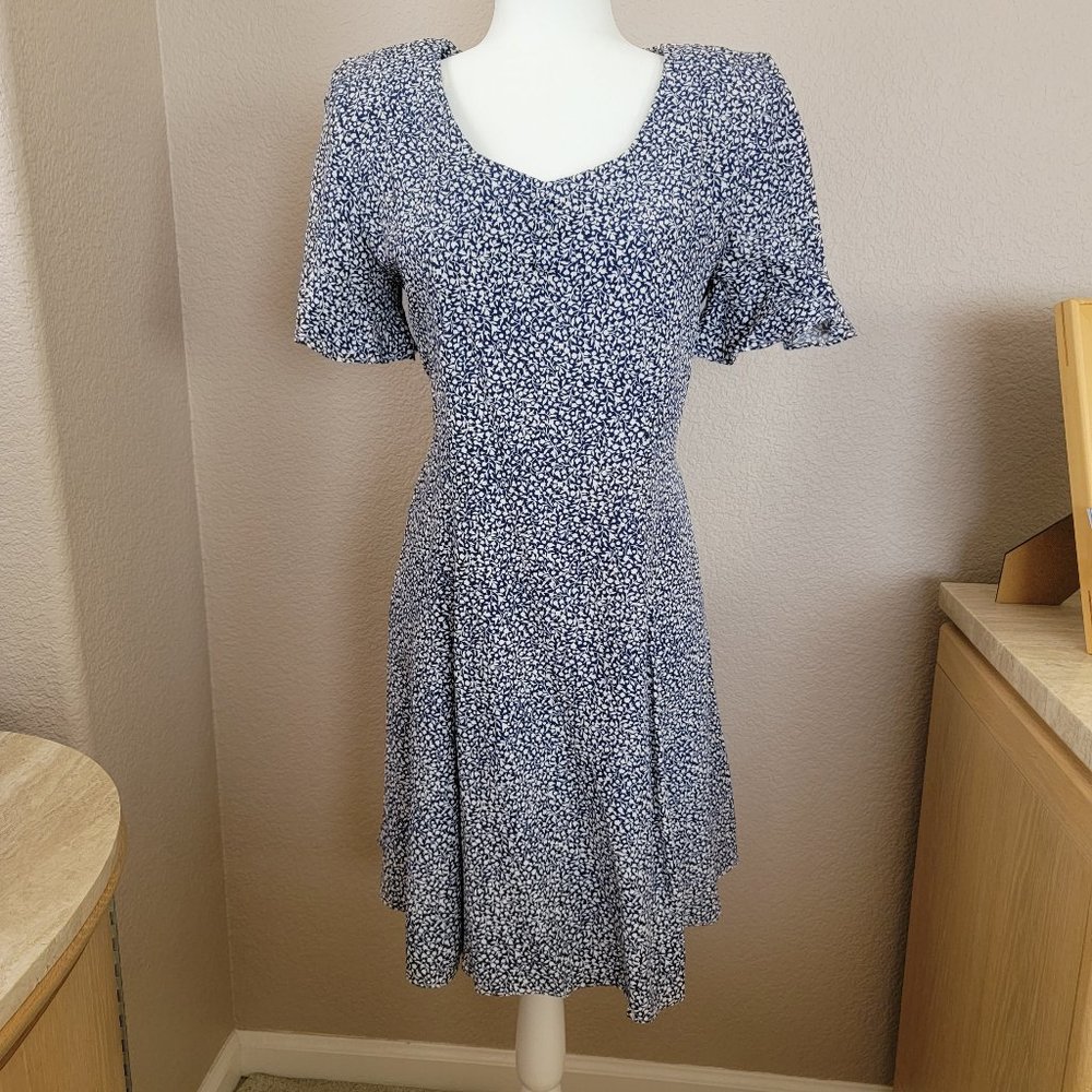 Vintage E.D.Michaels Maxi Floral Dress Size 6